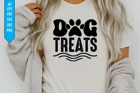 Dog Treats T-Shirt Design: Graphics for Local Branding