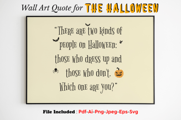 Halloween Quote – Printable Wall Art