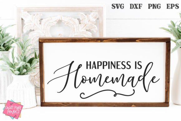Home Sign SVG: Family Happiness Quote Graphics for Crafts