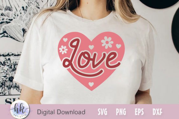 Love Retro SVG: Graphics for Crafts & Content