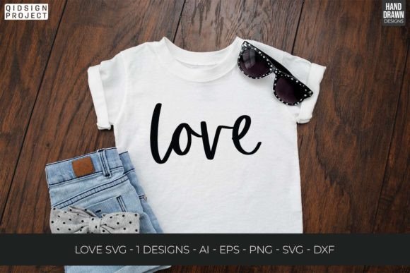 Love SVG Graphics for Crafts & Editorial Use