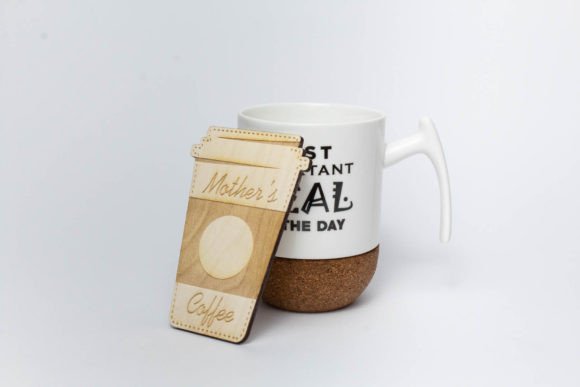 Mom’s Coffee Coaster: 3D SVG Ornament